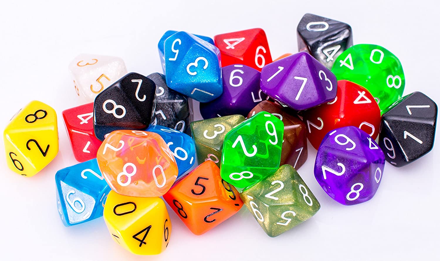 Ten-sided Dice Pack General Not specified
