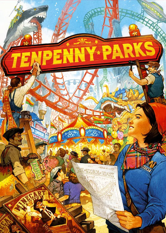 Tenpenny Parks Board Games Thunderwork Games 