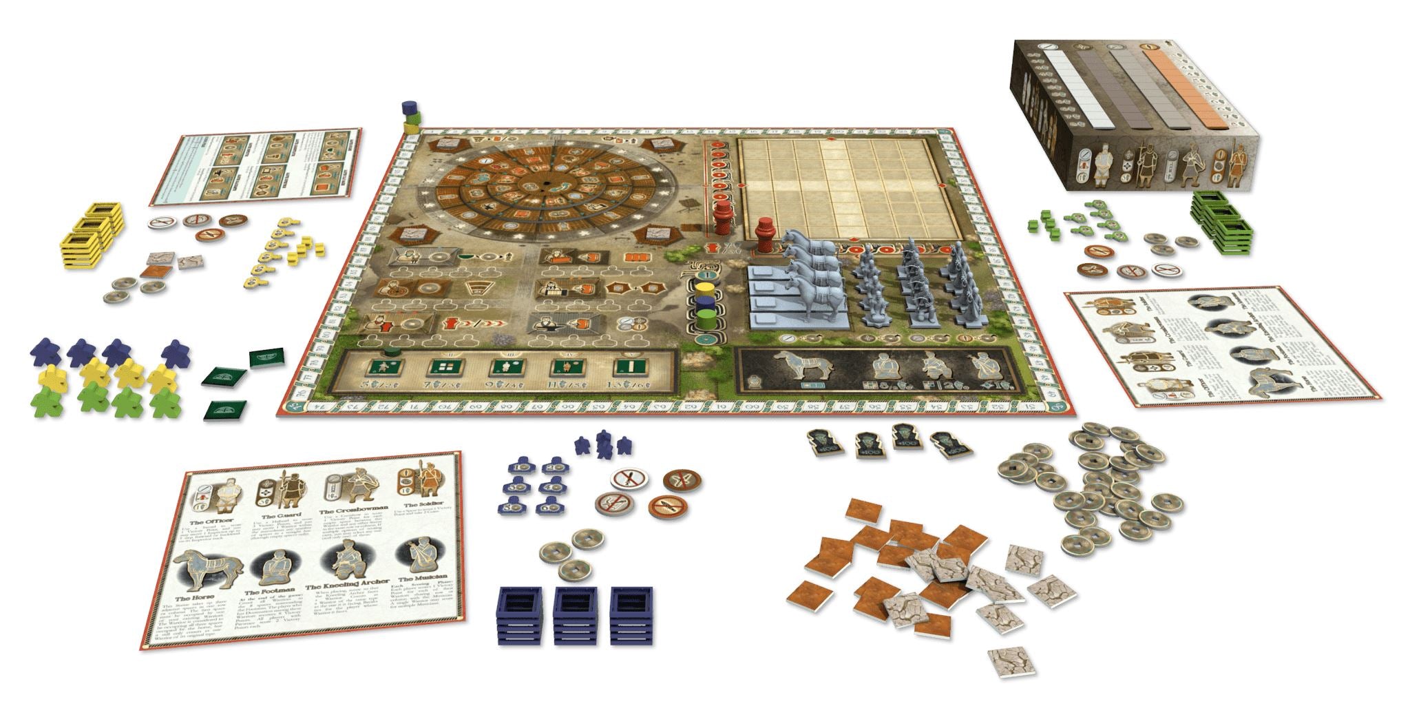 Terracotta Army Board Games Board & Dice