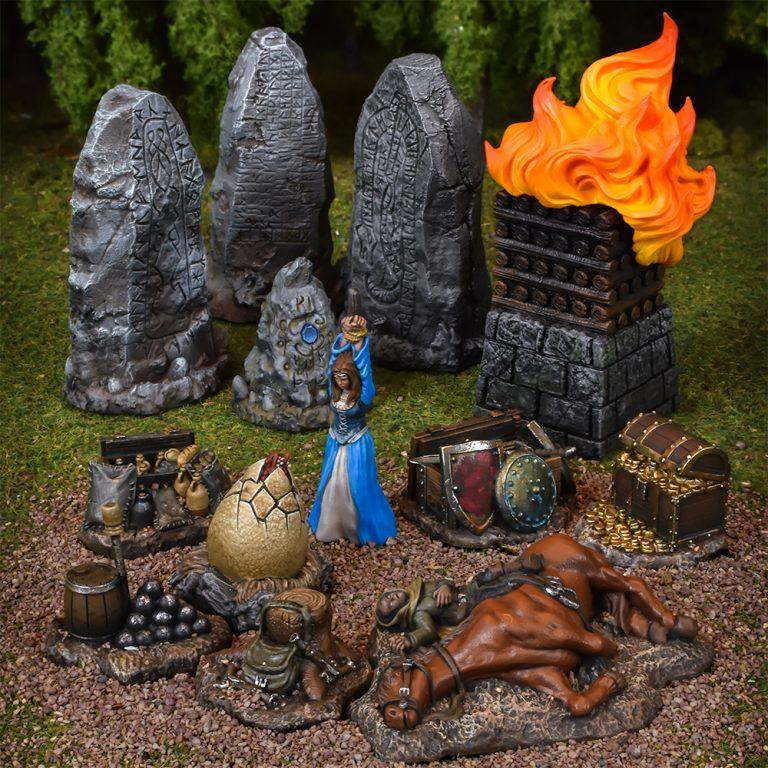 Terrain Crate: Battlefield Objectives Miniatures Terrain Crate