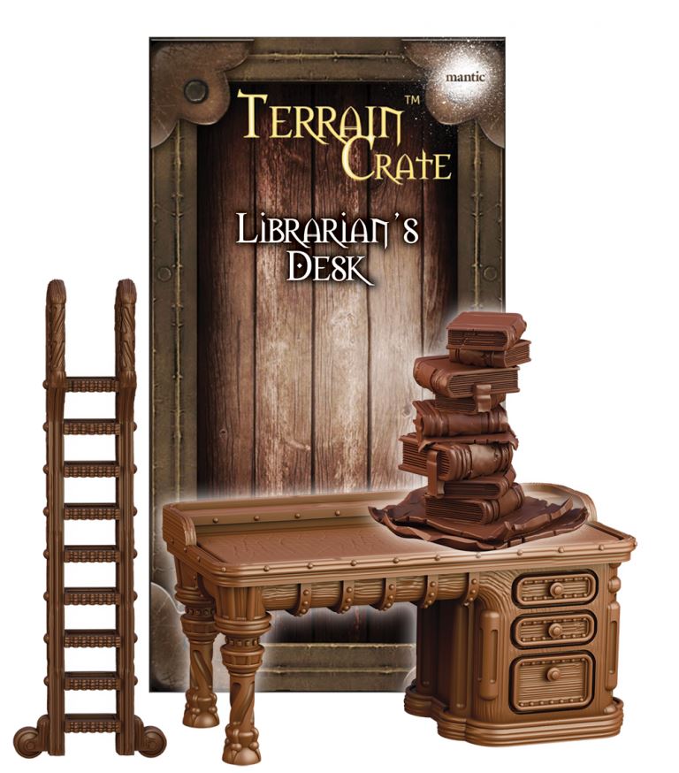 Terrain Crate: Librarian’s Desk Miniatures Terrain Crate