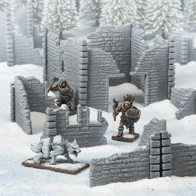 Terrain Crate: Ruined Village Miniatures Terrain Crate