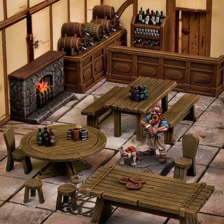 Terrain Crate: Tavern Miniatures Terrain Crate