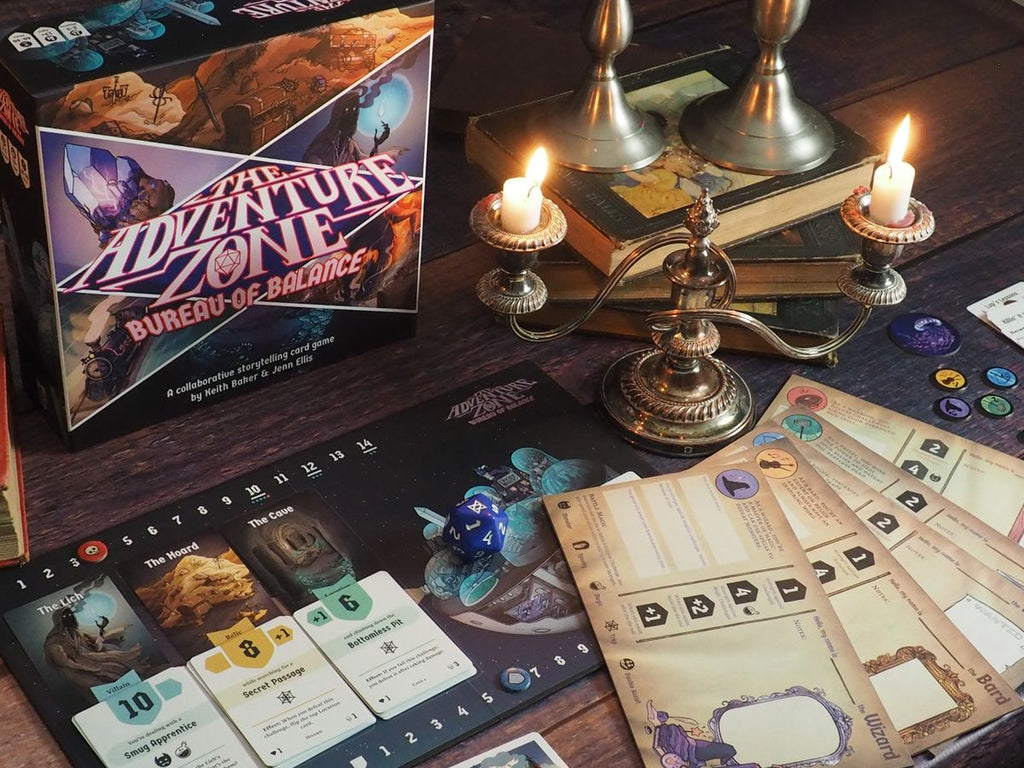 The Adventure Zone: Bureau of Balance Board Game Twogether Studios