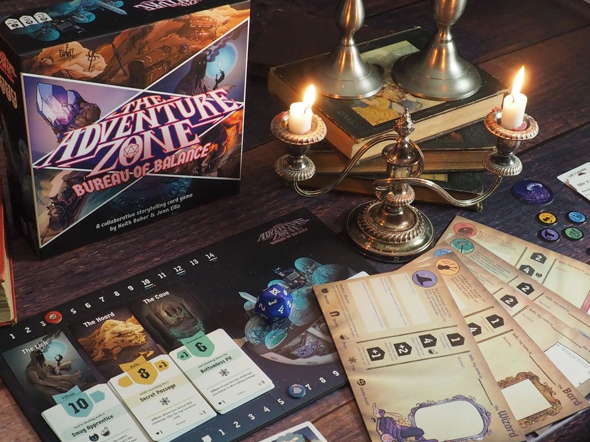 The Adventure Zone: Bureau of Balance Board Game Twogether Studios