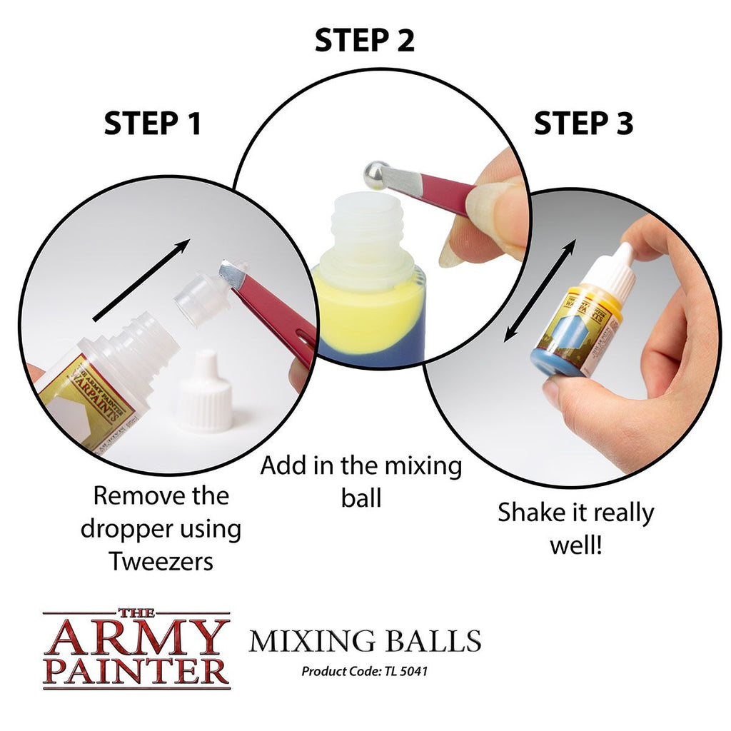 The Army Painter Mixing Balls Supplies The Army Painter