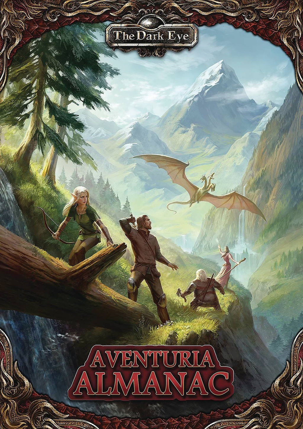 The Dark Eye: Aventuria Almanac Role Playing Game Ulisses Spiele Hardcover
