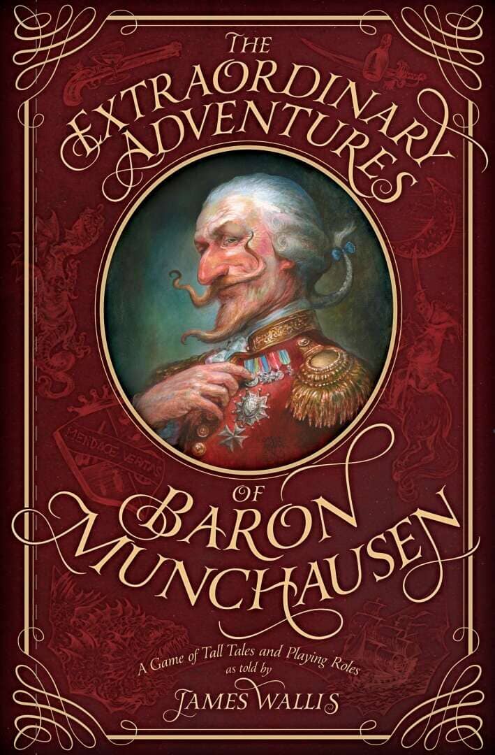 The Extraordinary Adventures of Baron Munchausen Hardcover 3e RPG Magnum Opus Press