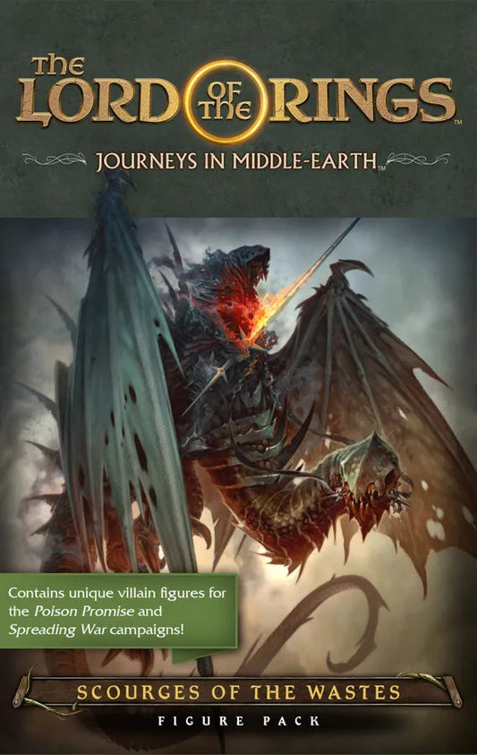 The Lord of the Rings: Journeys in Middle-Earth – Scourges of the Wastes Figure Pack Miniatures FFG 