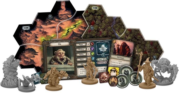 The Lord of The Rings: Journeys in Middle-Earth - Shadowed Paths Board Games FFG