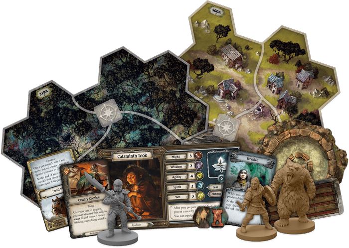 The Lord of The Rings: Journeys in Middle-Earth - Spreading War Board Games FFG