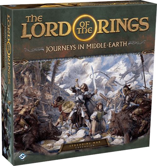 The Lord of The Rings: Journeys in Middle-Earth - Spreading War Board Games FFG