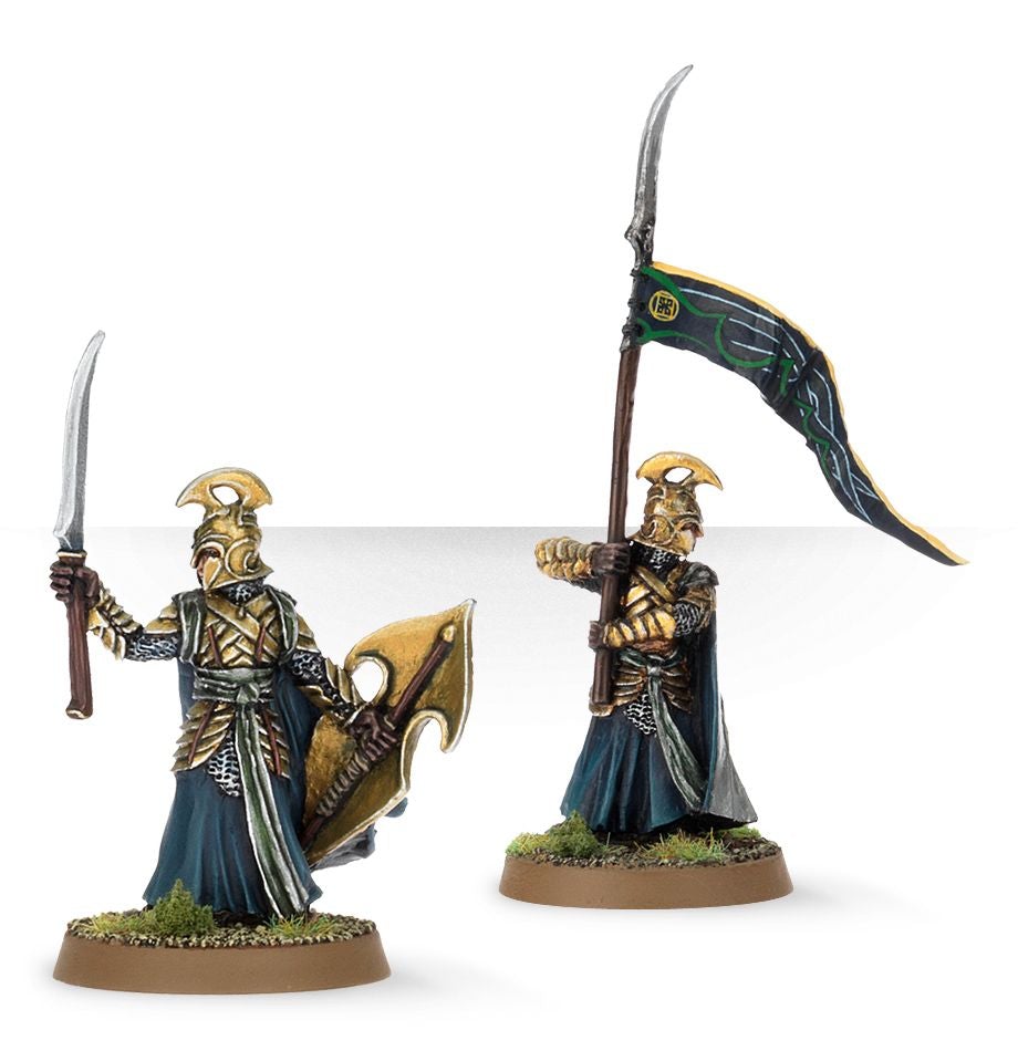 The Lord of the Rings: Middle-Earth - Elf Command Miniatures Games Workshop