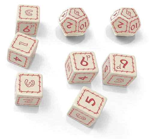 The One Ring RPG: Dice Set Dice Cubicle Seven White 
