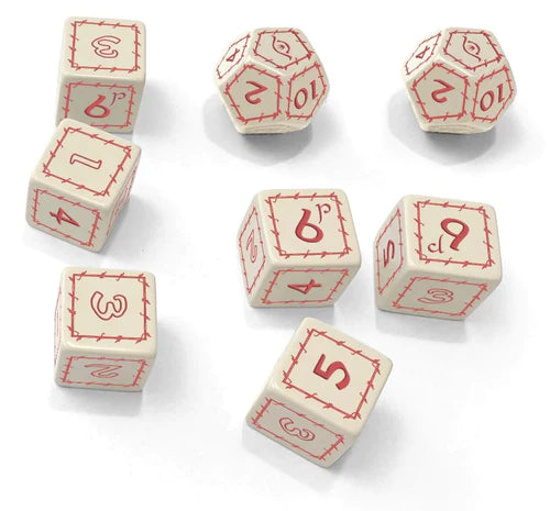 The One Ring RPG: Dice Set Dice Cubicle Seven White