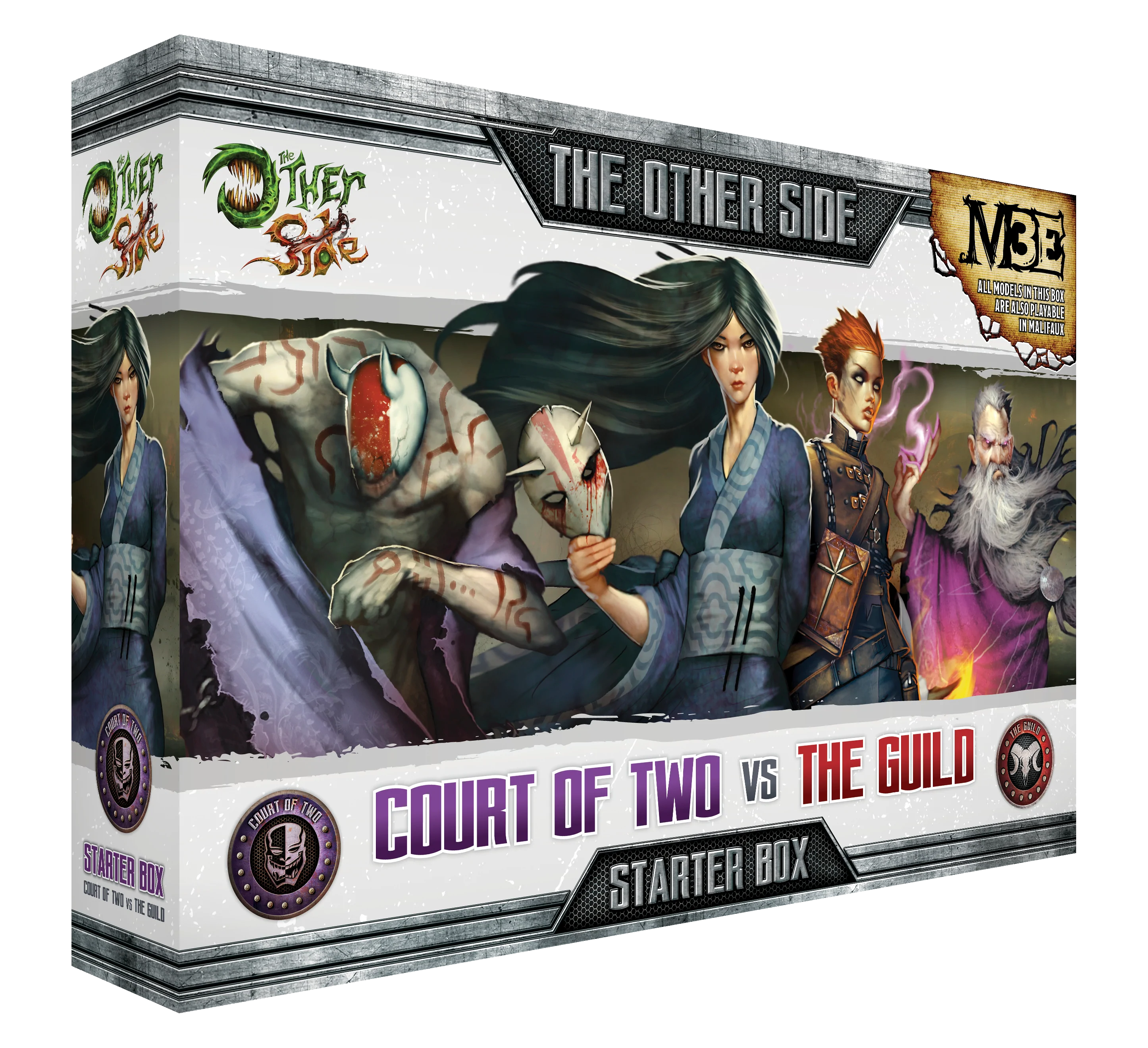 The Other Side Starter Box: Court of Two vs. The Guild Miniatures Wyrd