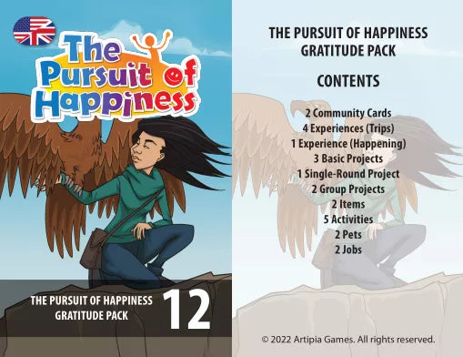 The Pursuit of Happiness: Gratitude Board Games Artipia Games 