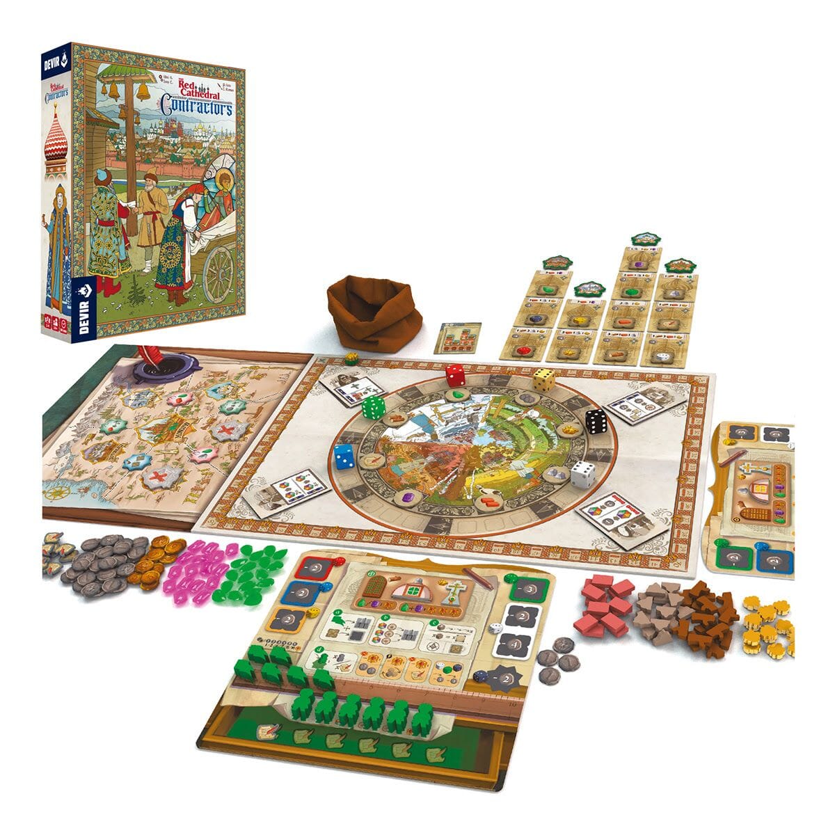 The Red Cathedral: Contractors Board Games Devir