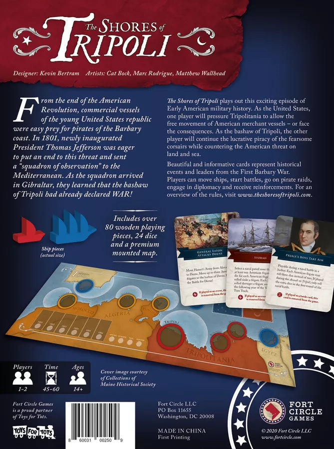 The Shores of Tripoli Board Games Fort Circle Games