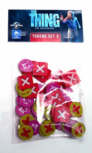 The Thing: The Boardgame Tokens Set 2 Board Games Pendragon Game Studio