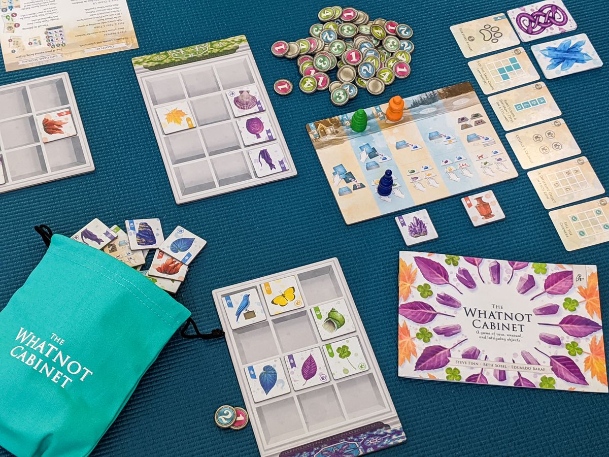 The Whatnot Cabinet Board Games Pencil First Games, LLC 