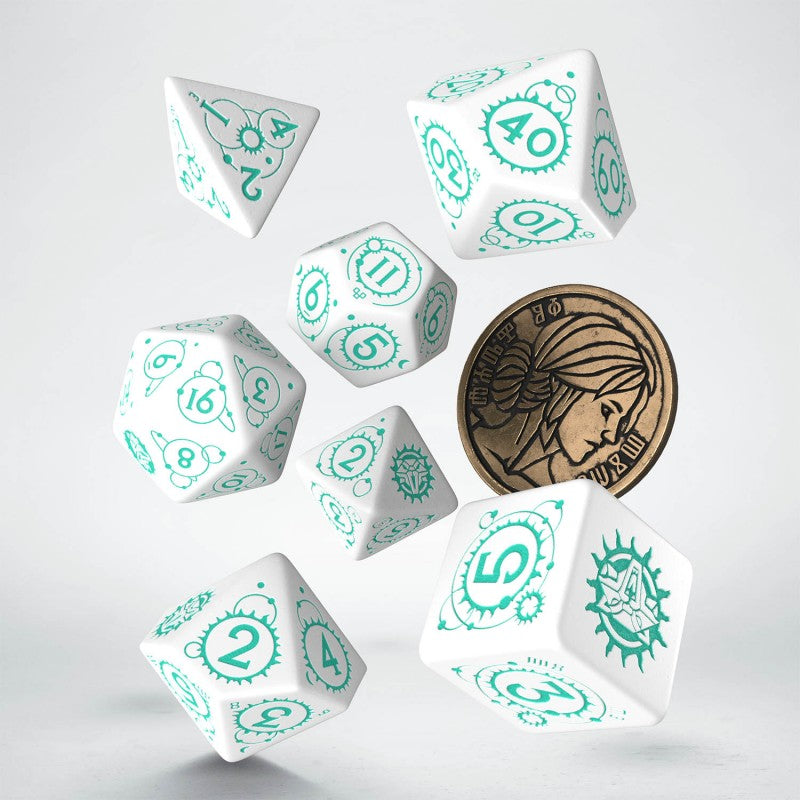 The Witcher Dice Set: Ciri Dice Q Workshop The Law of Surprise