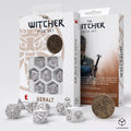 The Witcher Dice Set: Geralt Dice Q Workshop White Wolf