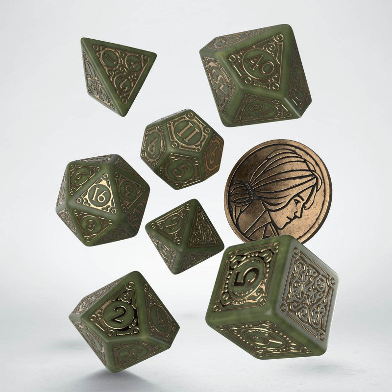 The Witcher Dice Set: Triss Dice Q Workshop The Fourteenth of the Hill