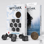 The Witcher Dice Set: Yennefer Dice Q Workshop The Obsidian Star