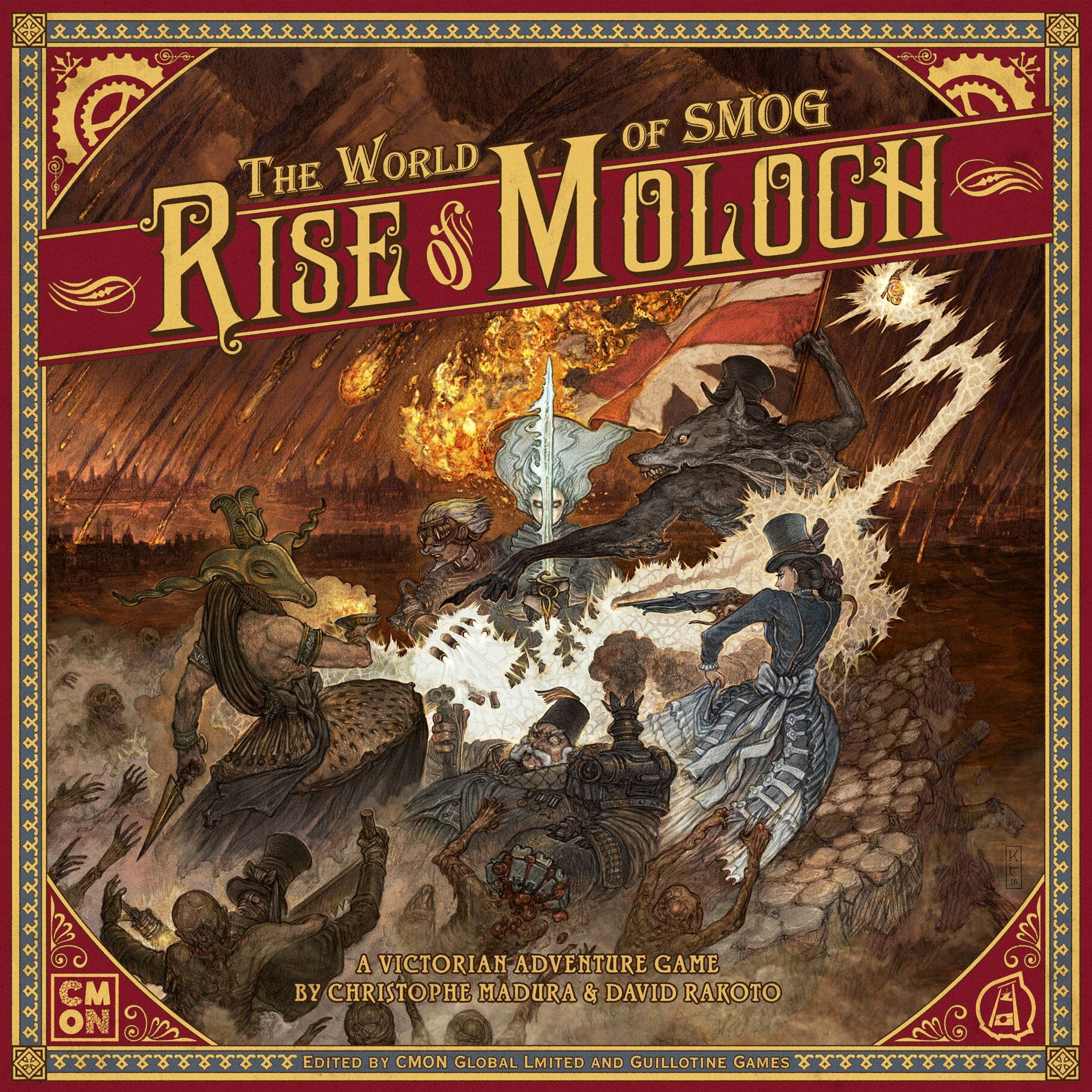 The World of SMOG: Rise of Moloch Board Games CoolMiniOrNot