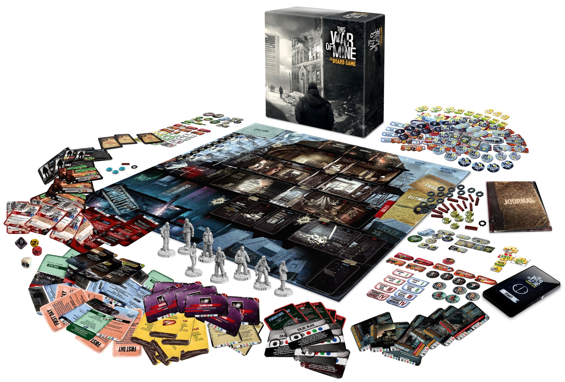 This War of Mine: The Board Game Board Games Ares Games 