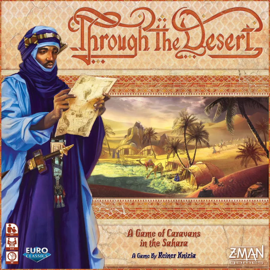 Through the Desert Board Games ZMAN