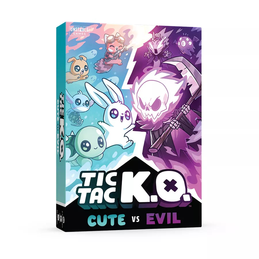 Tic Tac K.O.: Cute vs Evil Card Games Unstable Games