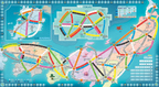 Ticket to Ride Map Collection 7: Japan & Italy Board Games Days of Wonder