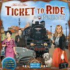 Ticket to Ride Map Collection: Volume 6½ – Poland Board Games Days of Wonder