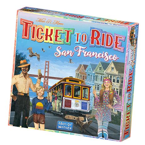Ticket to Ride: San Francisco Board Games Days of Wonder
