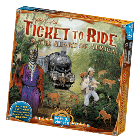 Ticket to ride the heart of africa General Not specified 