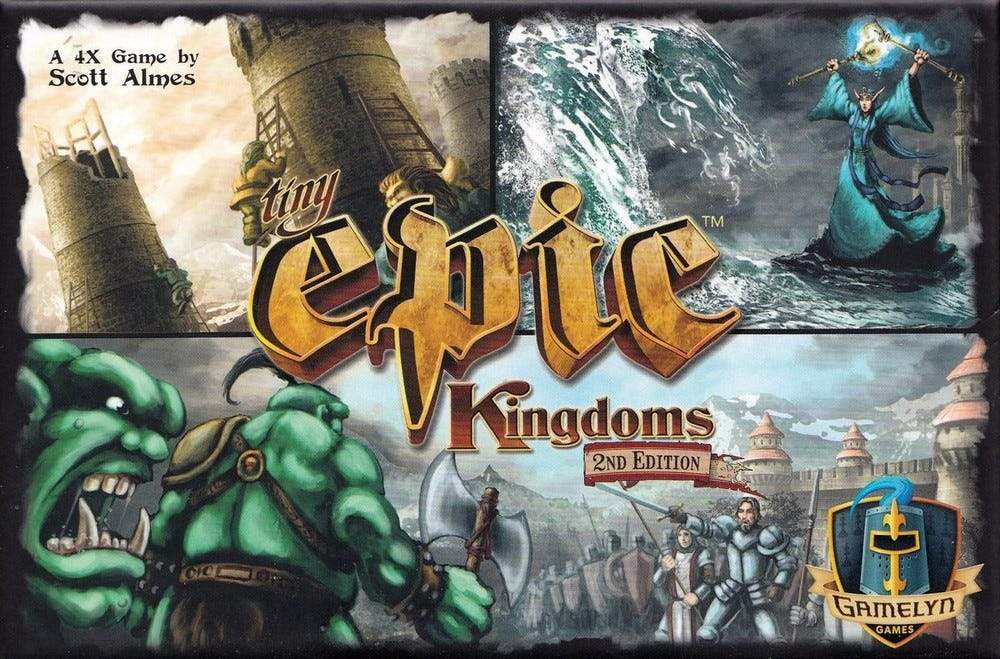 Tiny Epic Kingdoms Board Game Gamelyn 