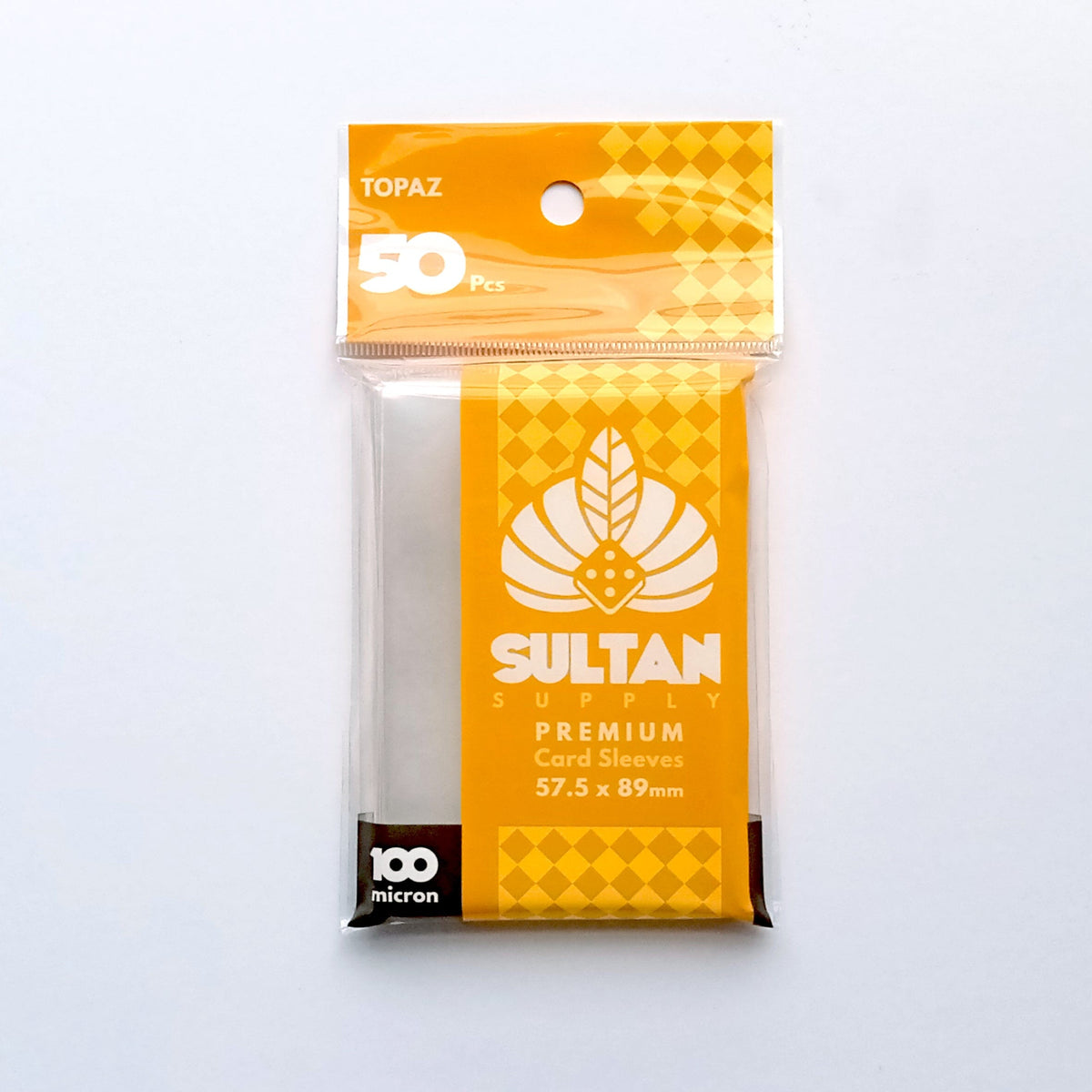 Topaz Standard US Board Game Sleeves 57.5x89 (50 pcs) Card Sleeves Sultan Supply