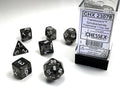 Translucent Polyhedral Smoke/white 7-Die Set Dice Sets & Games CHESSEX