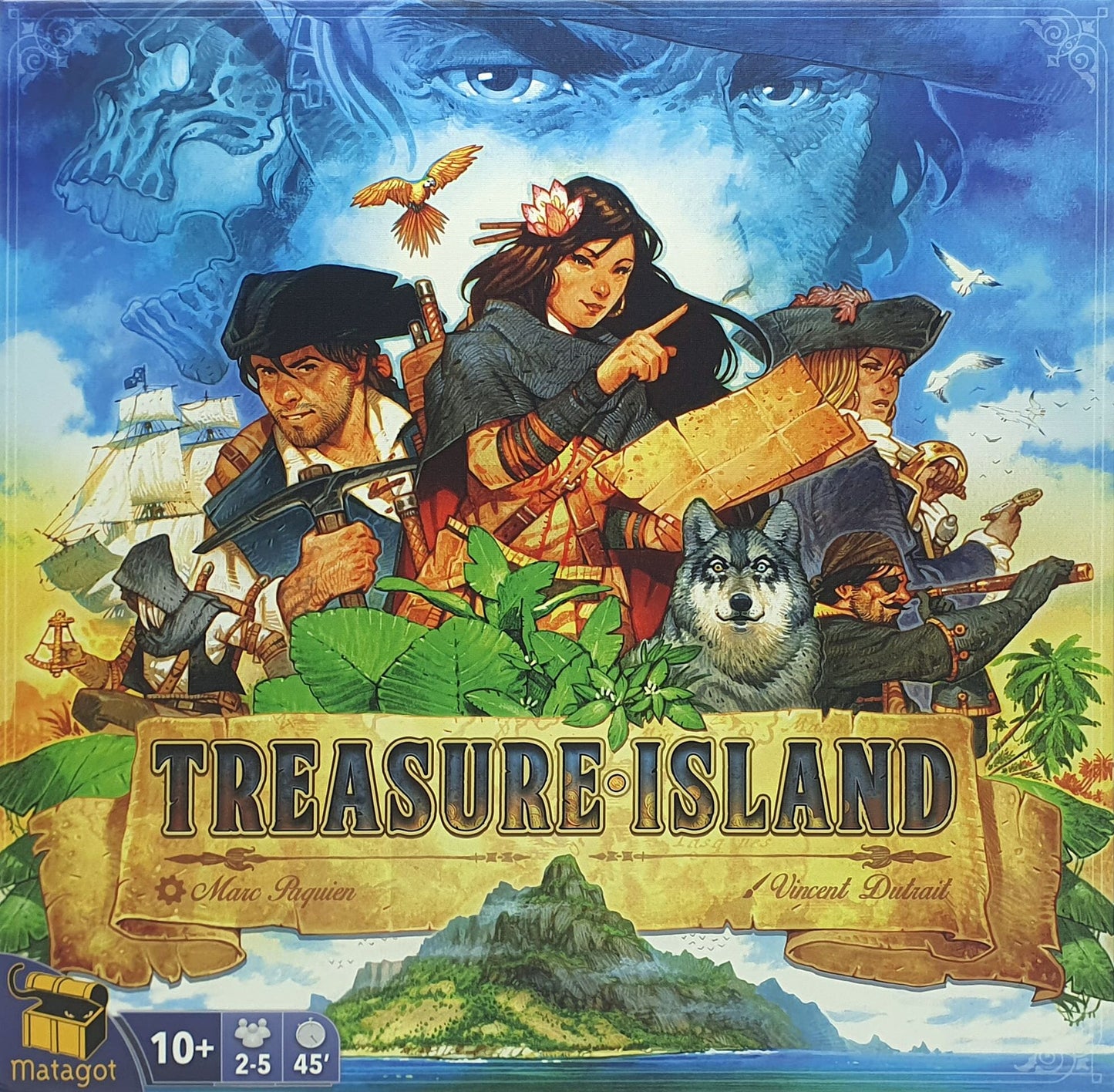 Treasure Island Board Games Matagot 