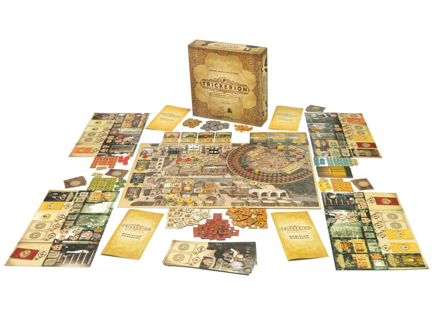 Trickerion 2022 Reprint Board Games Mindclash Games