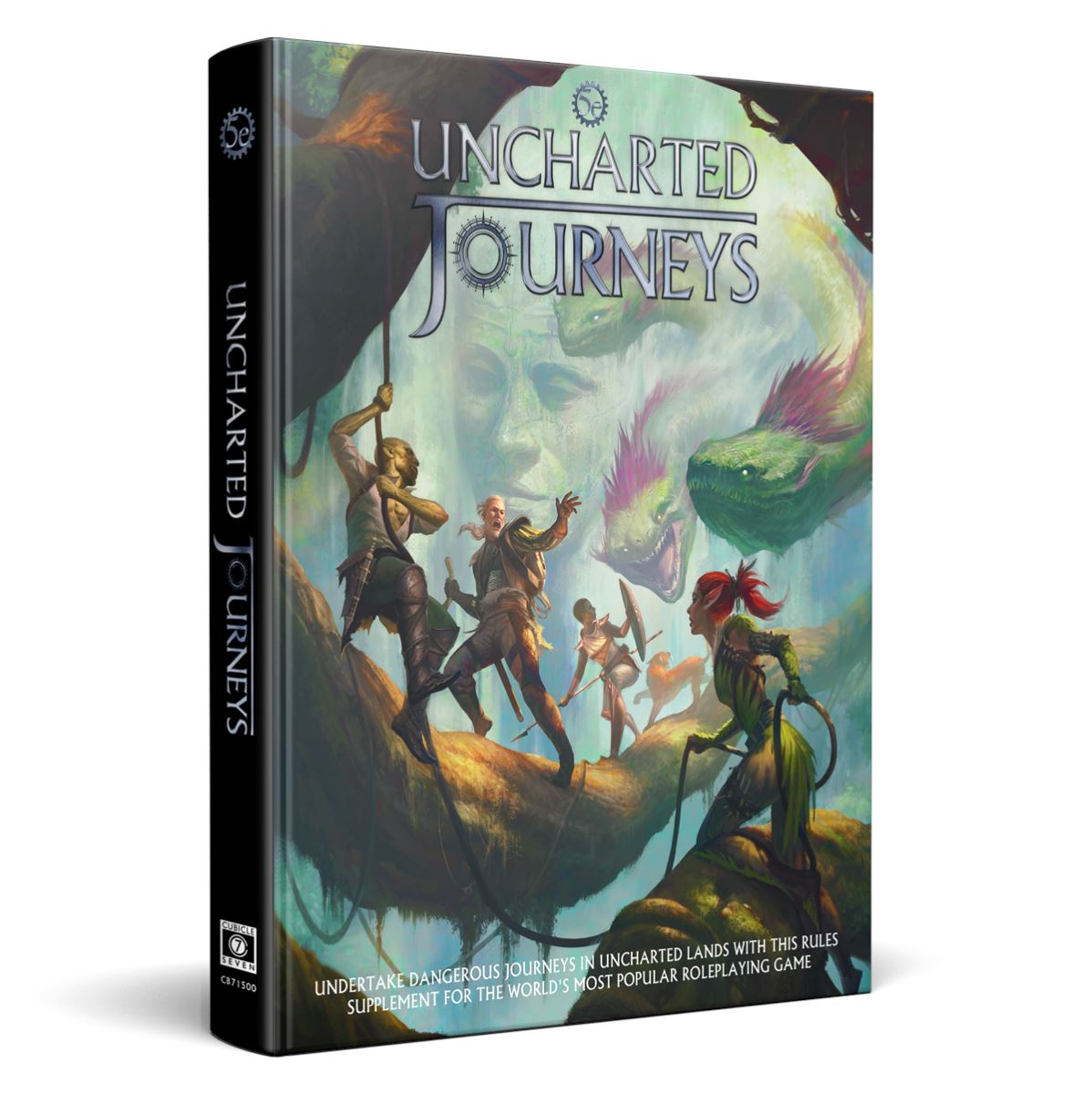 Uncharted Journeys 5E Sourcebook RPG Cubicle Seven
