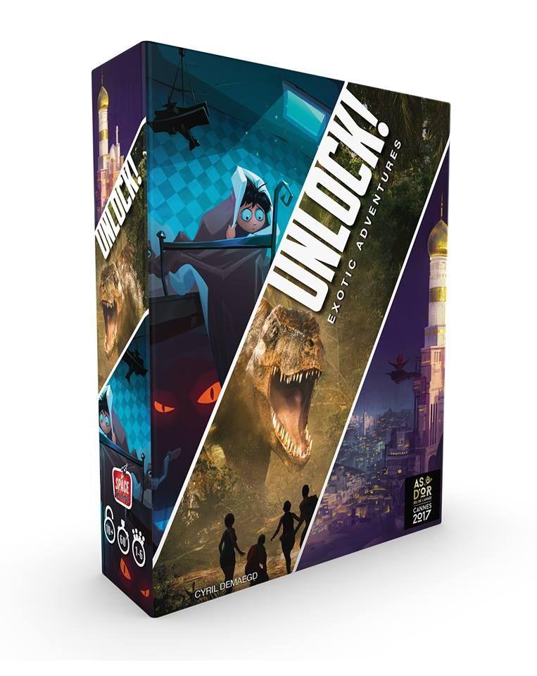 UNLOCK! Exotic Adventures Board Game Space Cowboys