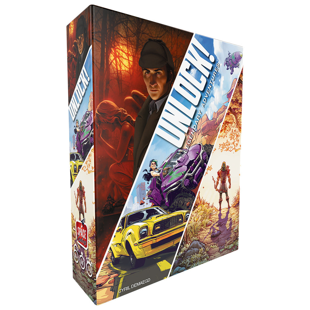 UNLOCK! Legendary Adventures Board Games Space Cowboys
