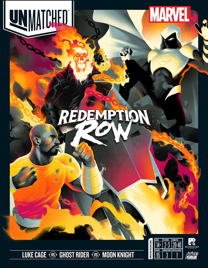 Unmatched: Redemption Row Board Games RESTORATION GAMES