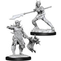 Unpainted Magic Miniatures: Coralhelm Commander & Halimar Wavewatch General Wizkids