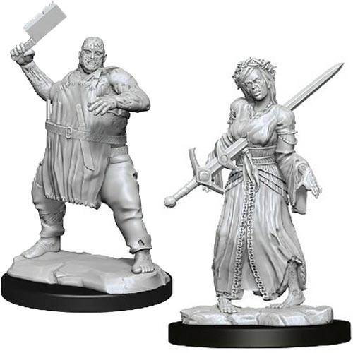 Unpainted Magic Miniatures: Ghouls Miniatures Wizkids