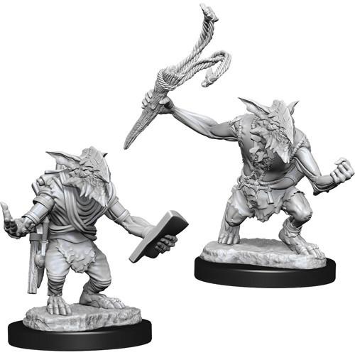 Unpainted Magic Miniatures: Goblin Guide & Goblin Bushwhacker General Wizkids