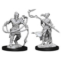 Unpainted Magic Miniatures: Stoneforge Mystic & Kor Hookmaster General Wizkids